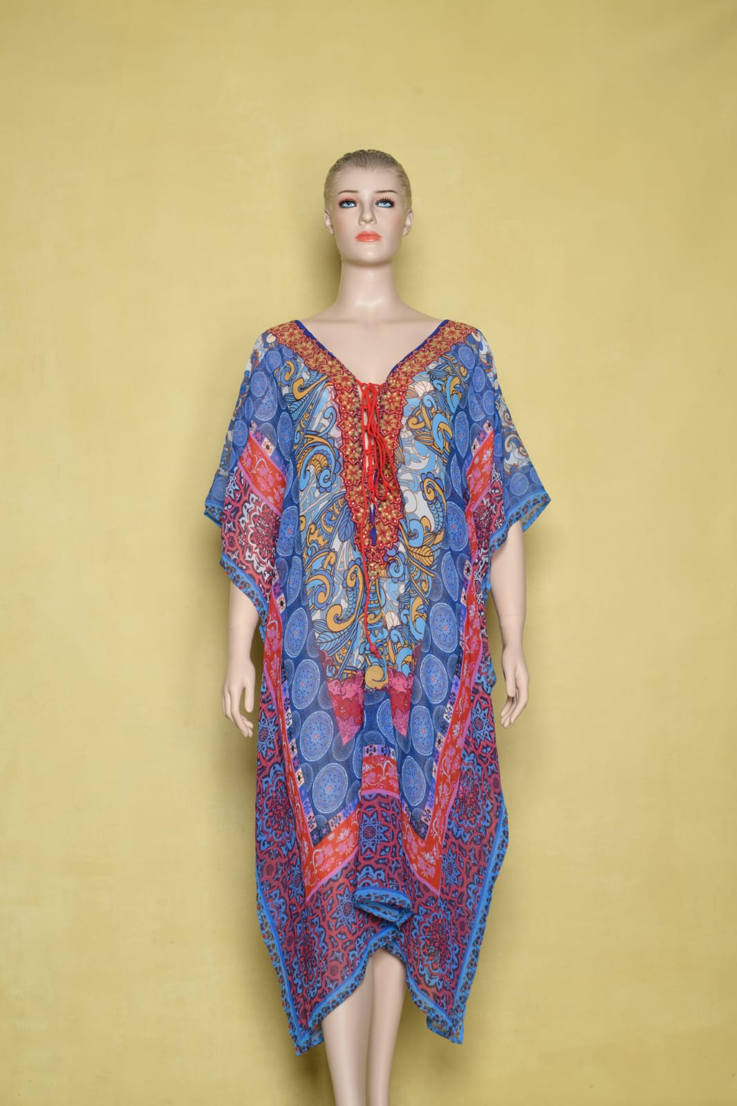 Alberto-Makali - Multi-Color Kaftan dress